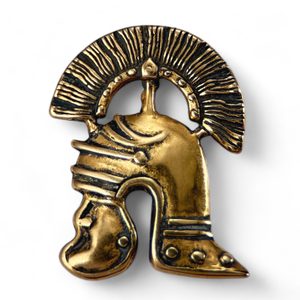 CENTURION, ŘÍMSKÁ PŘILBA, PŘÍVĚŠEK BRONZ - PŘÍVĚSKY - ŠPERKY