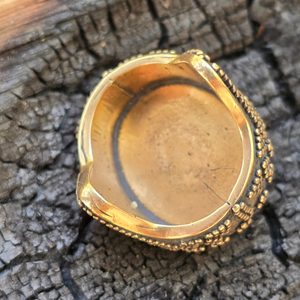 KONCOVKA RUKOJETI PRO NŮŽ, VIKING, BRONZ - PŘÍSLUŠENSTVÍ PRO NOŽE - ZBRANĚ