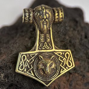 HAMMAR, THOROVO KLADIVO, BRONZ - PŘÍVĚSKY - ŠPERKY