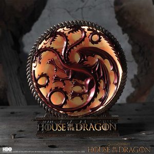 HOUSE OF THE DRAGON, LAMPA 20.5CM - STOLNÍ LAMPY - HOME DECOR