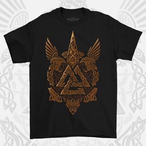 VALKNUT, VIKINSKÉ PÁNSKÉ TRIČKO BAREVNÉ - TRIČKA PÁNSKÁ - MÓDA