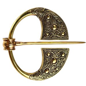 BALLYSPELLAN BROŽ, KILKENNY, IRSKO, BRONZ - BROŽE A KNOFLÍKY - ŠPERKY