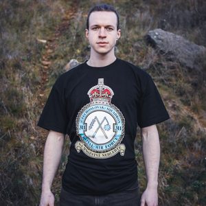 311. ČESKOSLOVENSKÁ BOMBARDOVACÍ PERUŤ RAF TRIČKO PÁNSKÉ - TRIČKA PÁNSKÁ - MÓDA