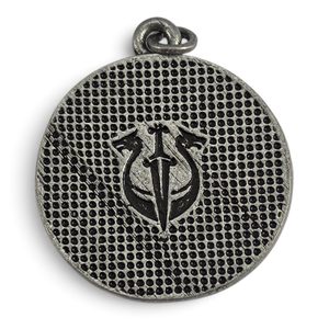 PŘÍVĚŠEK MAMUT, ZINEK - STŘEDOVĚKÉ AMULETY - ŠPERKY