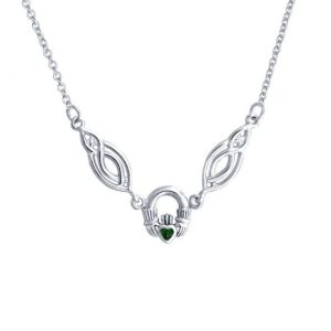 CLADDAGH, IRSKÝ ŠPERK, AG 925 - NÁHRDELNÍKY - STŘÍBRNÉ ŠPERKY
