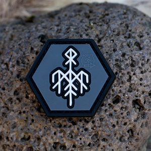 WARDRUNA RUNA NÁŠIVKA 3D PVC - NÁŠIVKY - MÓDA