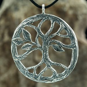 YGGDRASIL, STROM, STŘÍBRNÝ PŘÍVĚSEK, AG 925 - PŘÍVĚSKY - STŘÍBRNÉ ŠPERKY