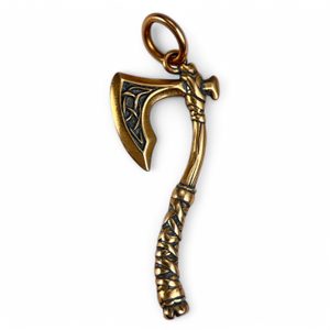 VÁLEČNÁ SEKERA, PŘÍVĚŠEK BRONZ - PŘÍVĚSKY - ŠPERKY