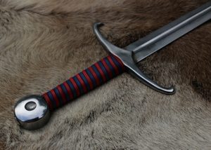 BROCH STŘEDOVĚKÝ JEDNORUČNÍ MEČ - STŘEDOVĚKÉ MEČE - ZBRANĚ