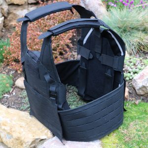 PERUN NOSIČ PLÁTŮ - TAKTICKÁ VESTA ČERNÁ - OUTDOOR - TÁBOŘENÍ A ŘEMESLA