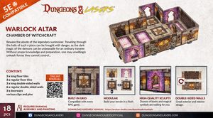 DUNGEONS & LASERS: WARLOCK ALTAR - CHAMBER OF WITCHCRAFT - ARCHON STUDIO - HRY A KNIHY