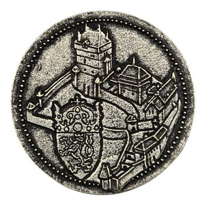 HRAD KARLŠTEJN A ČESKÝ LEV, MINCE - ZINEK, STAROSTŘÍBRO - STŘEDOVĚK AŽ RENESANCE, MINCE - KOVÁŘSTVÍ A MINCE