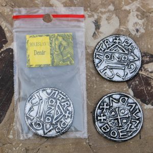 DENÁR BOLESLAV I. REPLIKA MINCE - MINCE, NUMISMATIKA - KOVÁŘSTVÍ A MINCE