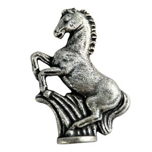 KŮŇ, FIGURKA, ZINEK - KOVOVÉ FIGURKY A DEKORACE - HOME DECOR