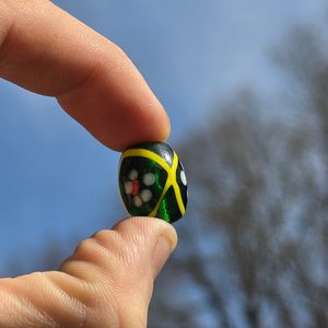 VINUTÁ PERLE, SKLENĚNÝ KORÁLEK - HISTORICKÉ KORÁLKY - ŠPERKY