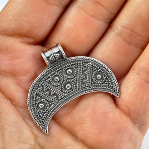 LUNULA, VELKOMORAVSKÝ STŘÍBRNÝ PŘÍVĚSEK, AG 925 - PŘÍVĚSKY - STŘÍBRNÉ ŠPERKY