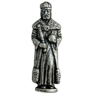 KRÁL, FIGURKA, ZINEK - KOVOVÉ FIGURKY A DEKORACE - HOME DECOR