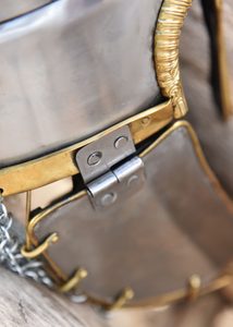 PŘILBA - COPPERGATE, SE ZÁVĚSEM, 1.6 MM - VIKINSKÉ PŘILBY - ZBROJE