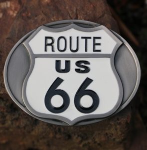ROUTE 66, SPONA NA OPASEK - SPONY, OPASKY NA ZAKÁZKU - SEDLÁŘSTVÍ