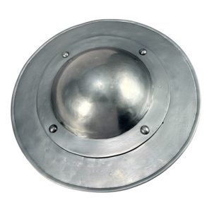 PĚSTNÍ ŠTÍT, KOVOVÝ - ŠTÍTY STŘEDOVĚKÉ - ZBROJE