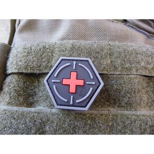 TACTICAL MEDIC RED CROSS NÁŠIVKA PVC - NÁŠIVKY - MÓDA