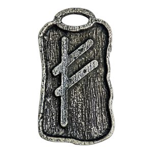 FEHU - RUNA AMULET, ZINEK - RUNY - ŠPERKY