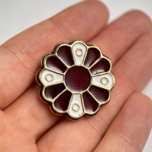 MEROVEJSKÁ BROŽ, BRONZ, WEINGARTEN - BROŽE A KNOFLÍKY - ŠPERKY