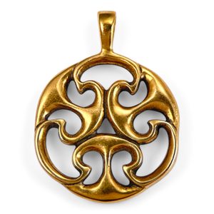 KELTSKÝ TALISMAN ŽIVOTA, REPLIKA NÁLEZU PATRNĚ Z GALIE, BRONZ - PŘÍVĚSKY - ŠPERKY