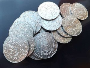 JÁCHYMOVSKÝ TOLAR, REPLIKA - STŘEDOVĚK AŽ RENESANCE, MINCE - KOVÁŘSTVÍ A MINCE