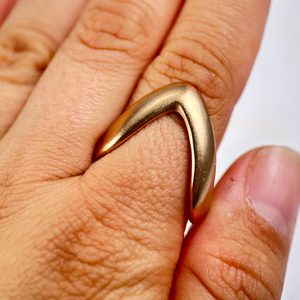 KELTSKÝ PRSTEN, BÓJOVÉ, PŘÍMÁ REPLIKA ODLITA Z ORIGINÁLU, BRONZ - PRSTENY - ŠPERKY