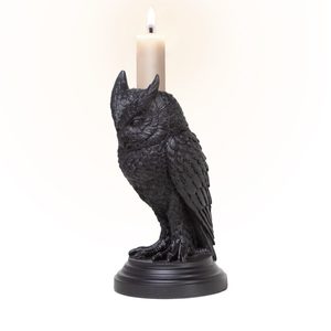 OWL OF ASTRONTIEL, SOVA, SVÍCEN - SVÍCNY - HOME DECOR