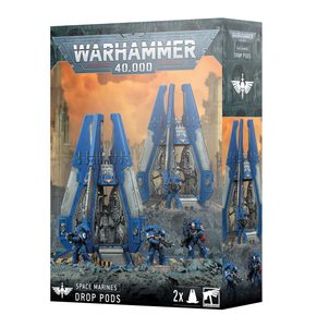 WARHAMMER 40K: SPACE MARINES: DROP PODS - WARHAMMER 40K - HRY A KNIHY