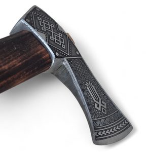 SEKERA VALAŠKA, UKRAJINSKÉ MOTIVY, ZAKARPATÍ - SEKERY - ZBRANĚ