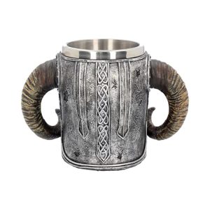 VIKING SKULL, HRNEK 550 ML - POHÁRY A HRNKY - HOME DECOR
