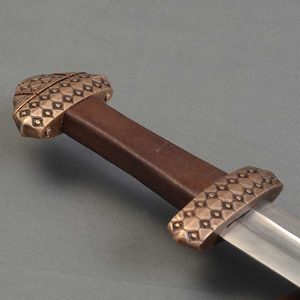 VIKINGSKÝ MEČ, TYP D S KOŽENOU POCHVOU - VIKINSKÉ MEČE - ZBRANĚ