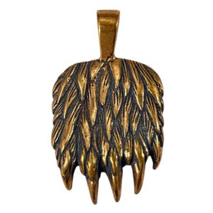 MEDVĚDÍ TLAPA, PŘÍVĚŠEK, BRONZ - PŘÍVĚSKY - ŠPERKY