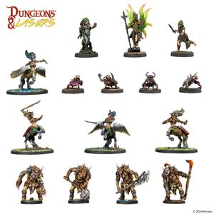 DUNGEONS & LASERS: DEUSLAIR CORE SET - ARCHON STUDIO - HRY A KNIHY