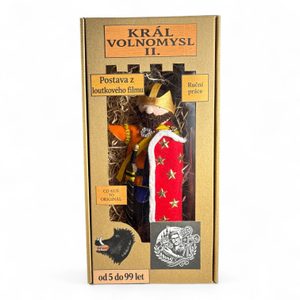 KRÁL VOLNOMYSL II., LOUTKA - DĚTSKÉ HRAČKY - HRY A KNIHY
