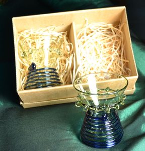 RENESANČNÍ PANÁK, LESNÍ ZELENÉ SKLO - 1 KUS - HISTORICKÉ SKLO - STOLOVÁNÍ