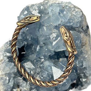 JÖRMUNGANDR, VIKINGSKÝ HAD, NÁRAMEK, BRONZ - NÁRAMKY - ŠPERKY