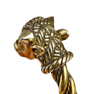 KELTSKÝ BÝČÍ NÁRAMEK, INSPIRACE: TRICHTINGEN, MOSAZ - NÁRAMKY - ŠPERKY