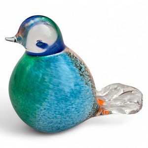 SKLENĚNÝ PTÁČEK, ČESKÉ SKLO - SKLENĚNÉ VÝROBKY - HOME DECOR