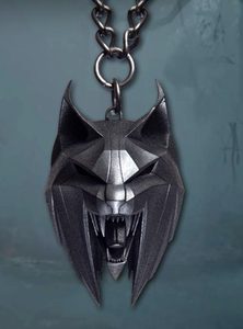 THE WITCHER IV, LYNX MEDAILON - PŘÍVĚSEK RYS - THE WITCHER - ZAKLÍNAČ - HOME DECOR