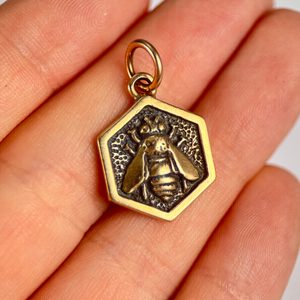 VČELA, PŘÍVĚŠEK, BRONZ - PŘÍVĚSKY - ŠPERKY