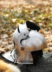 PŘILBA NĚMECKÝ ŠALÍŘ, CCA 1490, 1.6 MM - STŘEDOVĚKÉ PŘILBY - ZBROJE