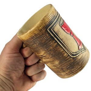 HUSITSKÝ KALICH, KERAMICKÝ HRNEK - UŽITNÁ KERAMIKA - STOLOVÁNÍ