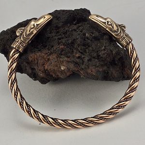 HROMOVÝ PTÁK, NÁRAMEK, BRONZ - NÁRAMKY - ŠPERKY