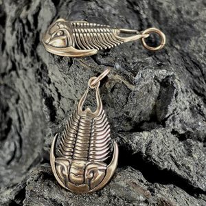 PŘÍVĚŠEK TRILOBIT BRONZ - ZVÍŘECÍ AMULETY - ŠPERKY