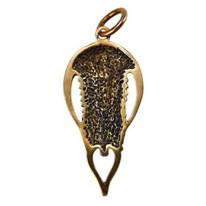 TRILOBIT, AMULET, TALISMAN, BRONZ - PŘÍVĚSKY - ŠPERKY