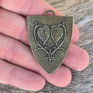 PÁNI Z TALMBERKA, STŘEDOVĚKÝ ŠTÍT, PŘÍVĚSEK, STAROMOSAZ - STŘEDOVĚKÉ AMULETY - ŠPERKY